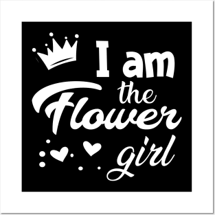 Flower Girl - I am the flower girl Posters and Art